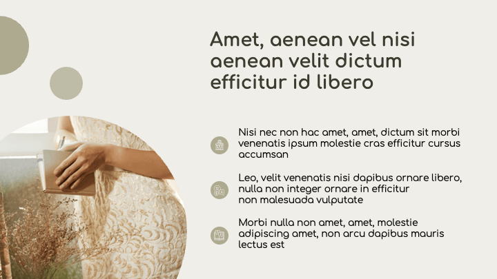 Bold Circle Beige slide 6